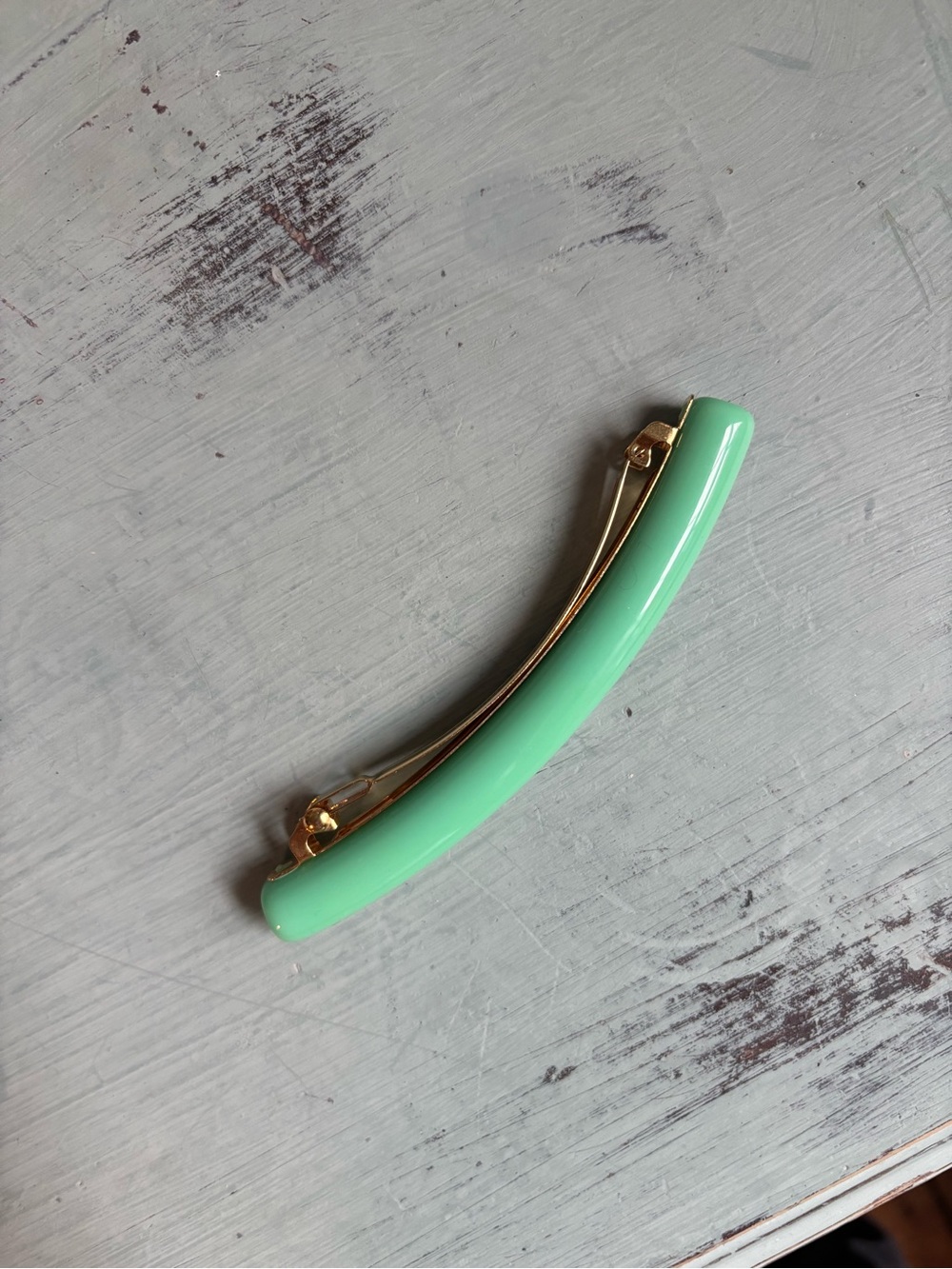 Undo Hair No.5 Barrett in Paris Green - Picture 2 of 4